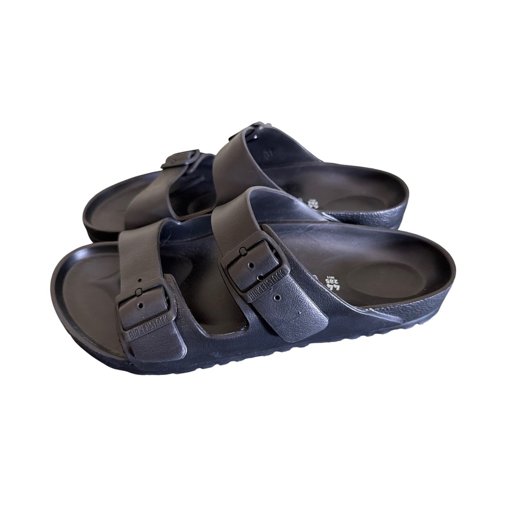 Birkenstock Arizona EVA Black Waterproof Two Strap Slide Sandals Mens 11